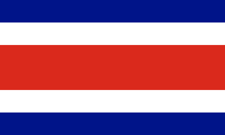 Flag: Costa Rica