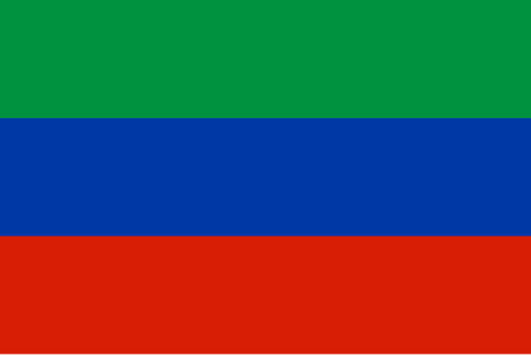 Flag: Dagestan (Russia)