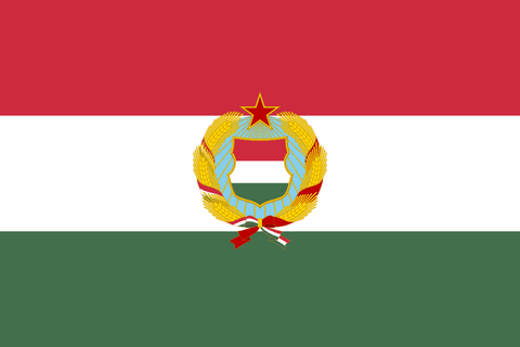 Flag: Kádár's Hungary