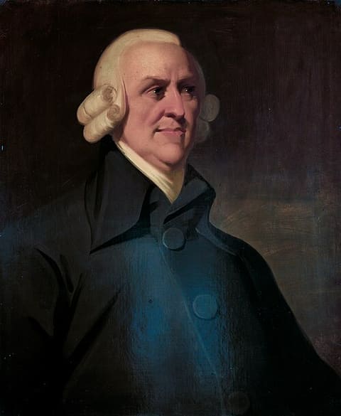 Retrato de Adam Smith