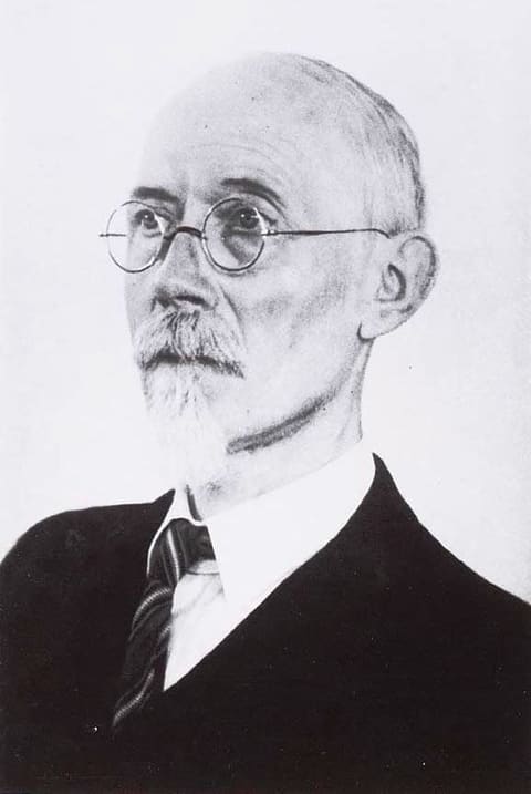 Retrato de Anton Pannekoek