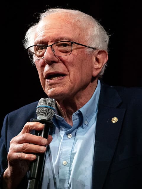Retrato de Bernie Sanders