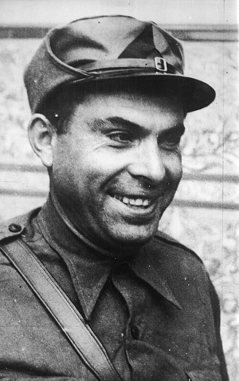 Retrato de Buenaventura Durruti
