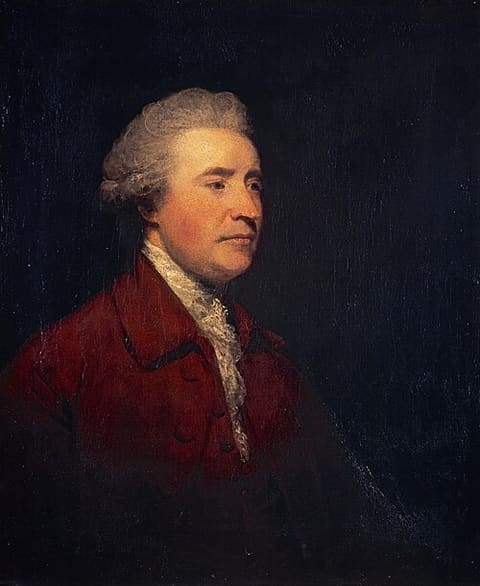 Retrato de Edmund Burke
