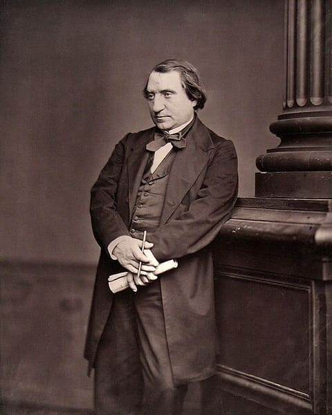 Retrato de Ernest Renan