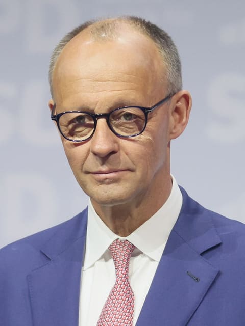 Retrato de Friedrich Merz