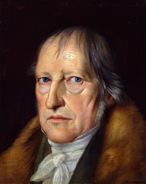 Retrato de Georg Wilhelm Friedrich Hegel