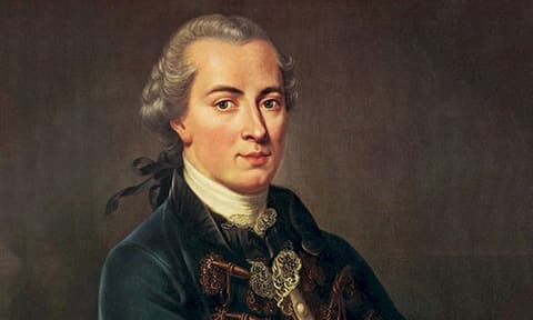 Retrato de Immanuel Kant