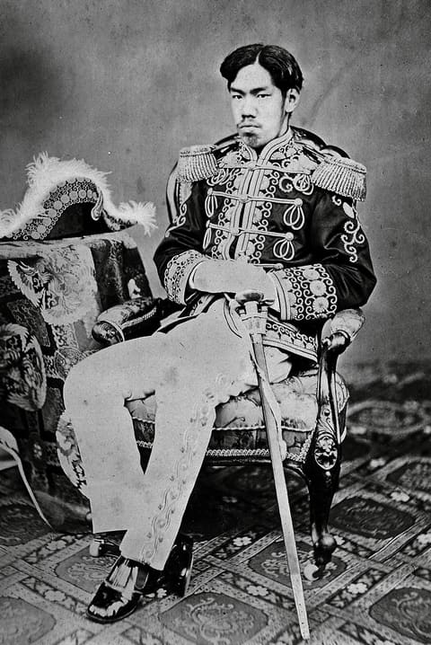 Retrato de Imperador Meiji