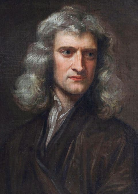 Retrato de Isaac Newton