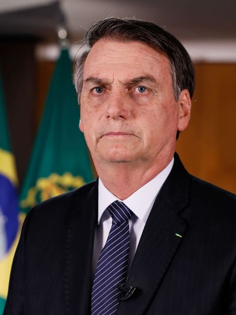 Retrato de Jair Bolsonaro