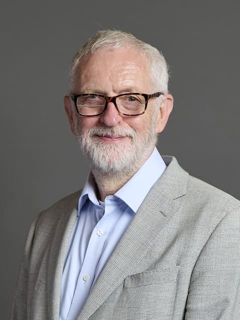 Retrato de Jeremy Corbyn