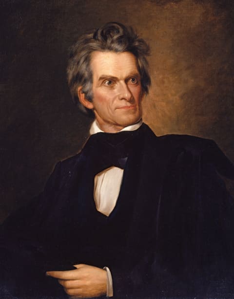 Retrato de John C. Calhoun