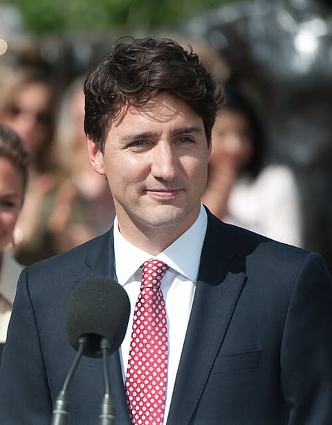 Retrato de Justin Trudeau