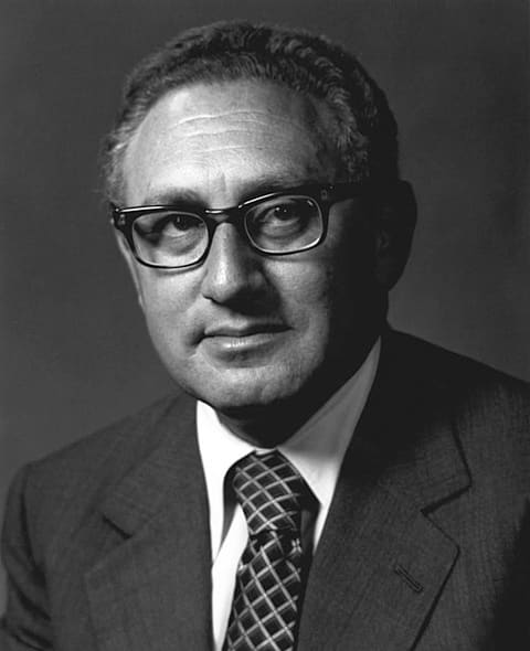 Retrato de Henry Kissinger