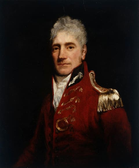 Retrato de Lachlan Macquarie