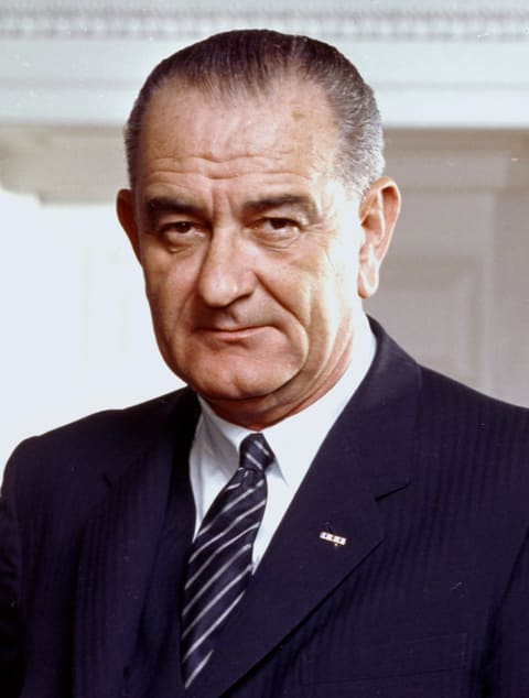 Retrato de Lyndon B. Johnson