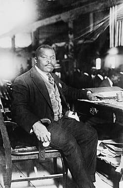 Retrato de Marcus Garvey