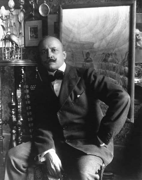 Retrato de Filippo Tommaso Marinetti