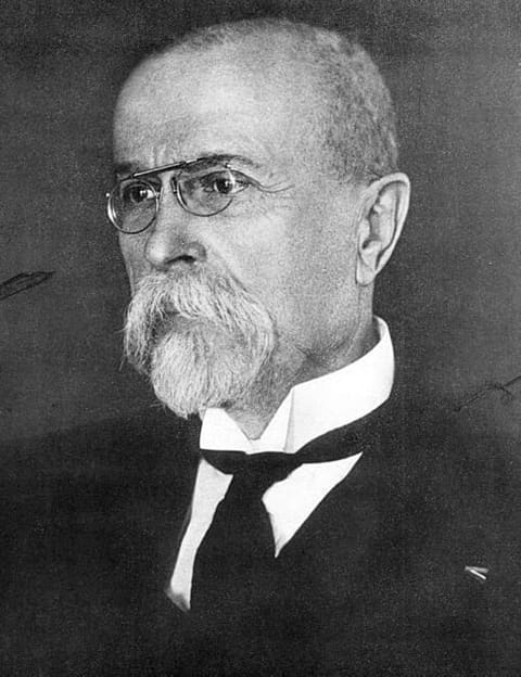 Retrato de Tomáš Garrigue Masaryk