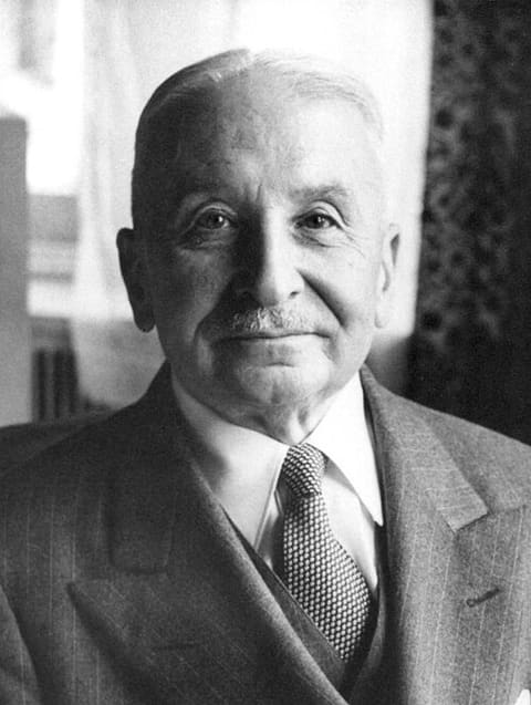 Retrato de Ludwig von Mises