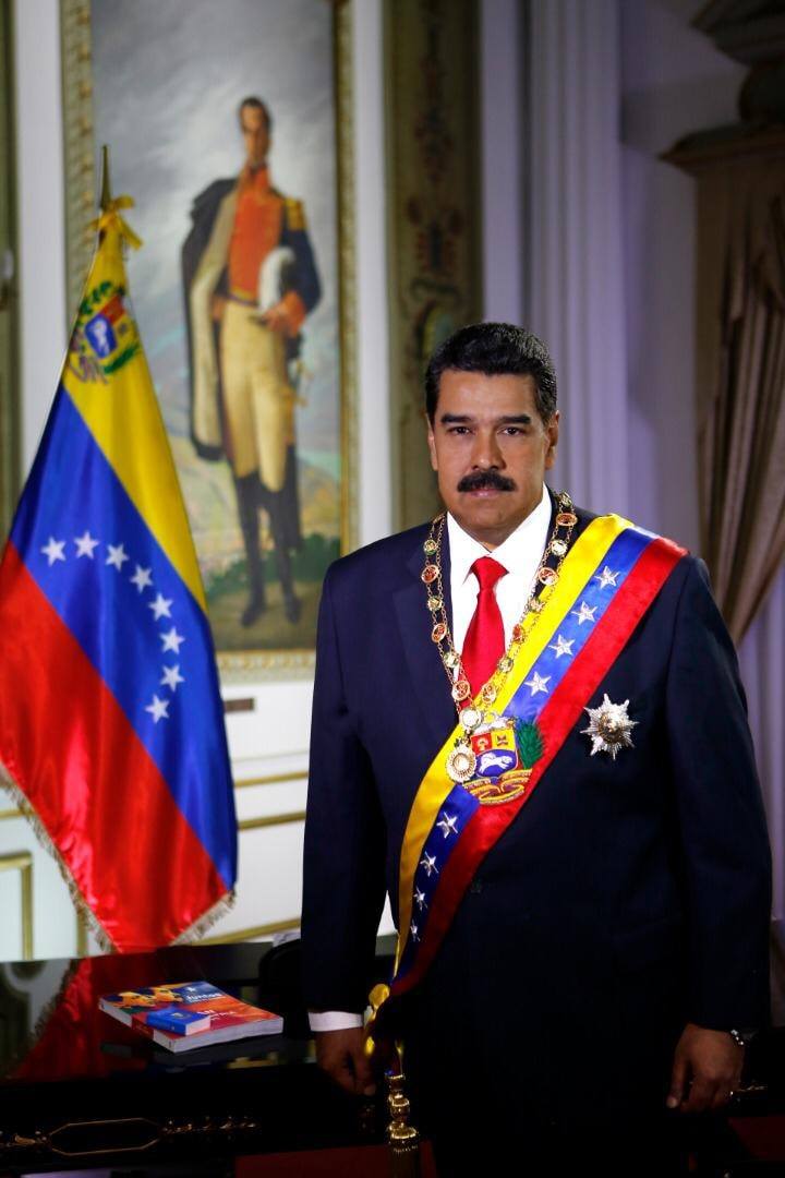 Retrato de Nicolás Maduro
