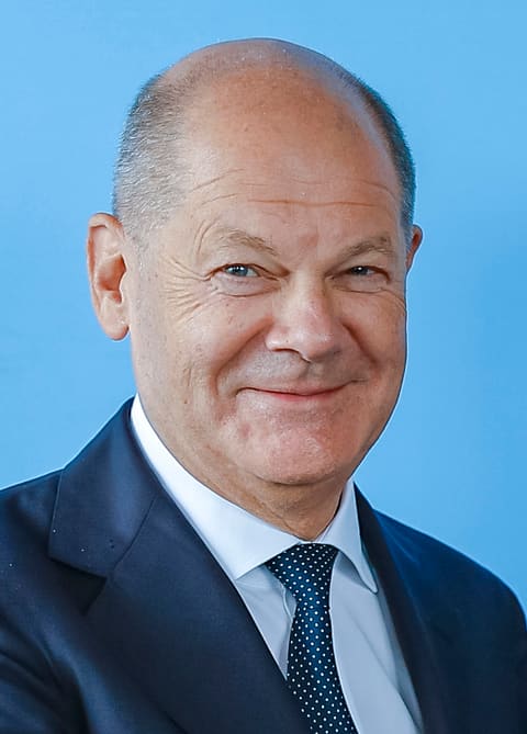 Retrato de Olaf Scholz