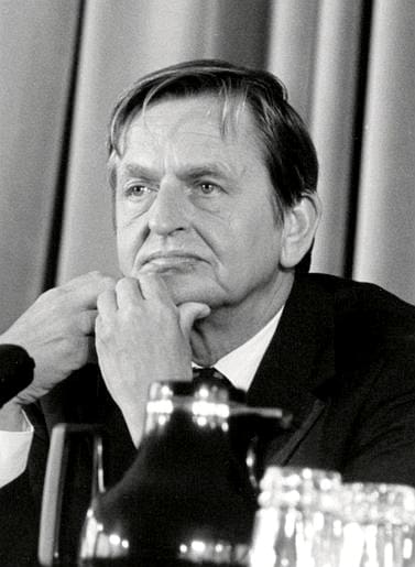Retrato de Olof Palme
