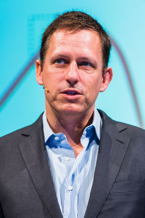 Retrato de Peter Thiel
