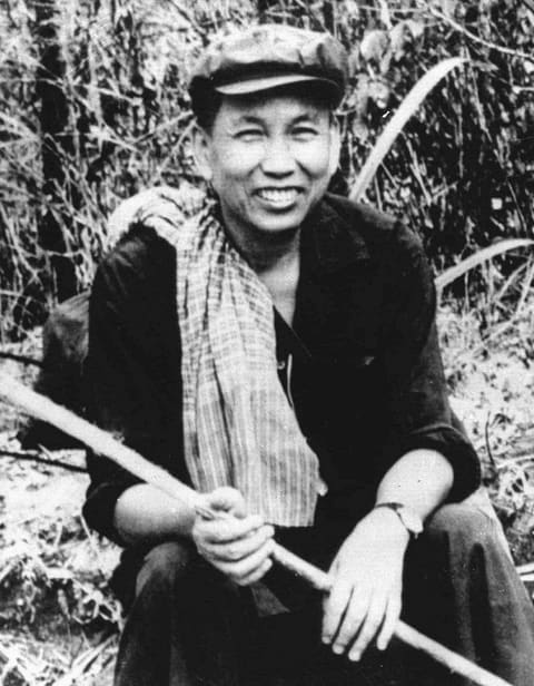 Retrato de Pol Pot