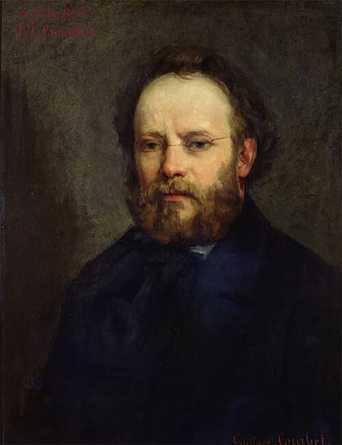 Retrato de Pierre-Joseph Proudhon