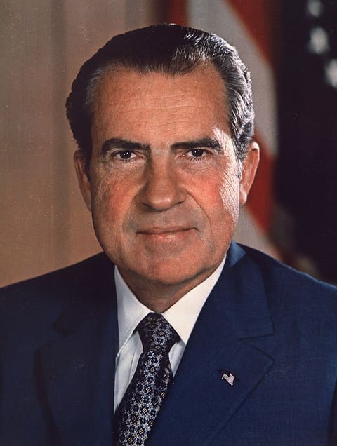 Retrato de Richard Nixon
