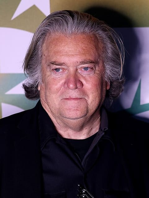 Retrato de Steve Bannon