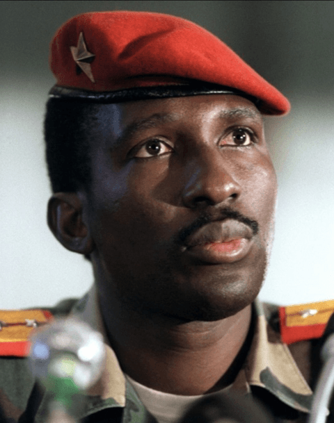 Retrato de Thomas Sankara