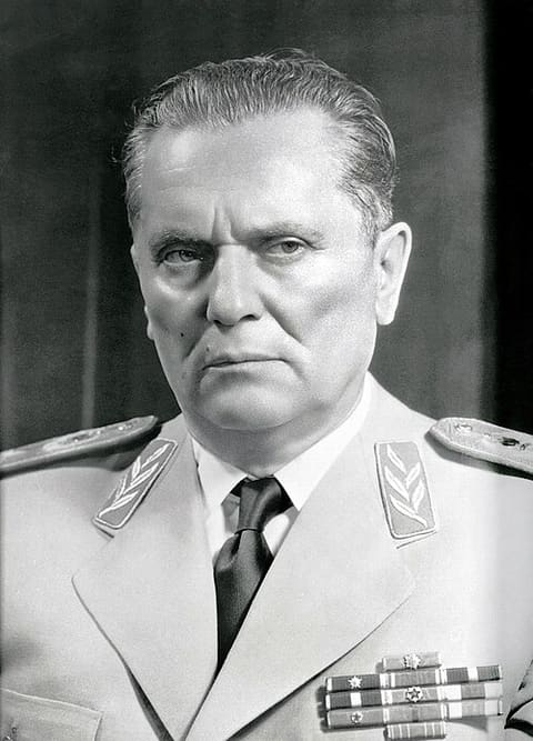 Retrato de Josip Broz Tito