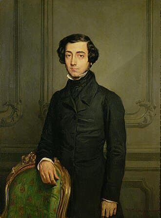 Retrato de Alexis de Tocqueville