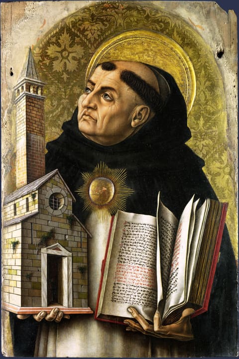 Retrato de Tomás de Aquino