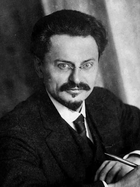 Retrato de Leon Trótski